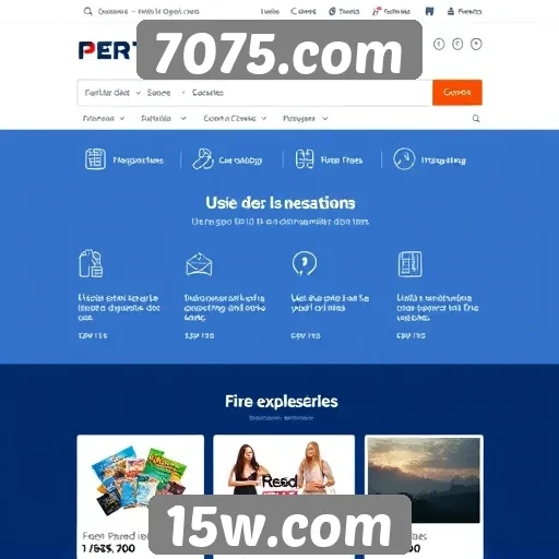 Site 7075.com apresenta novas funcionalidades de navegação